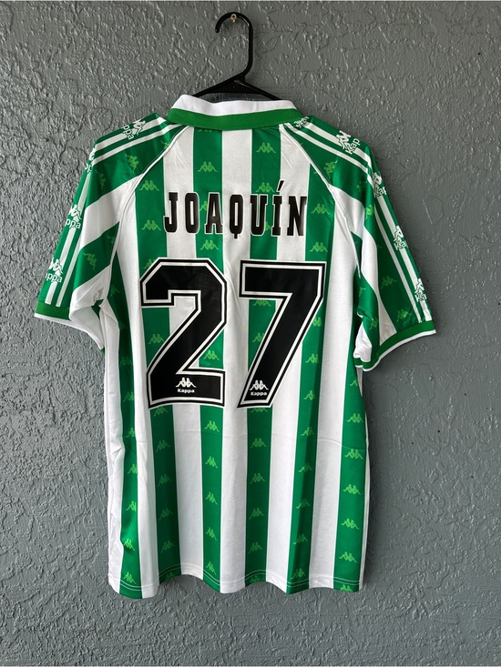 Kappa Other - Joaquin Real Betis Retro Soccer Jersey Home Green 95/97 Men